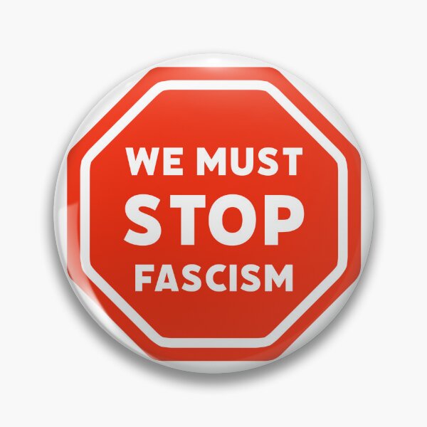 Item preview, We must stop fascism designed and sold by Rachel the Artist .