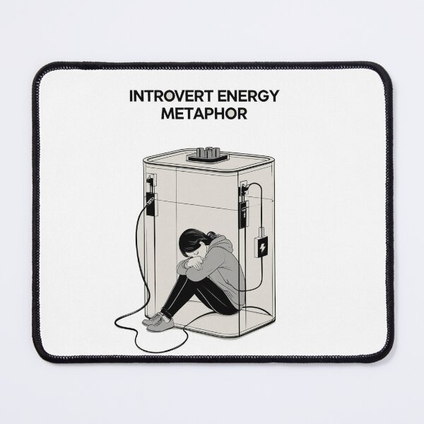 Item preview, Understanding the Introvert Energy Metaphor: How Introverts Recharge designed and sold by LinaSpectrum.