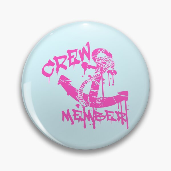 Item preview, Sailing Crew Member Anchor Graffiti Spray Drops designed and sold by shirt-o-mat.