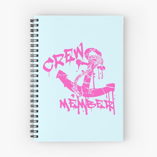 Item preview, Sailing Crew Member Anchor Graffiti Spray Drops designed and sold by shirt-o-mat.