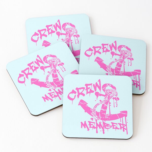 Item preview, Sailing Crew Member Anchor Graffiti Spray Drops designed and sold by shirt-o-mat.