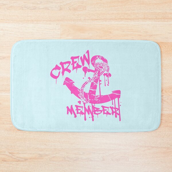 Item preview, Sailing Crew Member Anchor Graffiti Spray Drops designed and sold by shirt-o-mat.