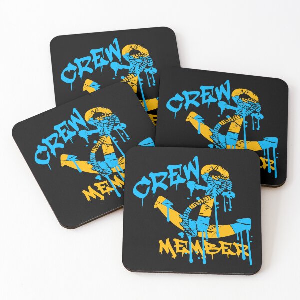 Item preview, Sailing Crew Member Anchor Graffiti Spray Drops designed and sold by shirt-o-mat.