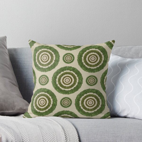 Item preview, Pattern of leafy wreaths designed and sold by Cherevan.