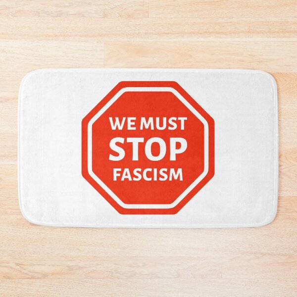 Item preview, We must stop fascism designed and sold by Rachel the Artist .