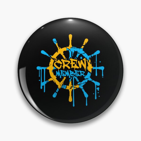 Item preview, Crew Member Ship Steering Wheel Graffiti Spray Fun designed and sold by shirt-o-mat.