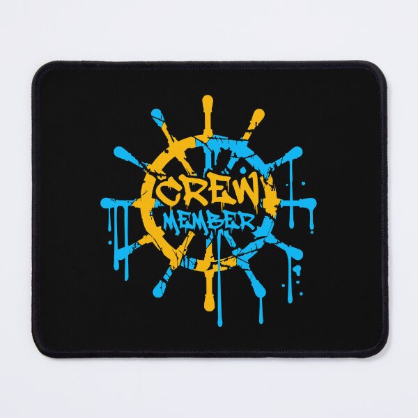 Item preview, Crew Member Ship Steering Wheel Graffiti Spray Fun designed and sold by shirt-o-mat.