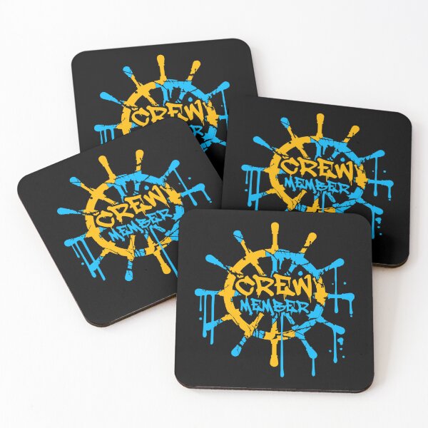Item preview, Crew Member Ship Steering Wheel Graffiti Spray Fun designed and sold by shirt-o-mat.