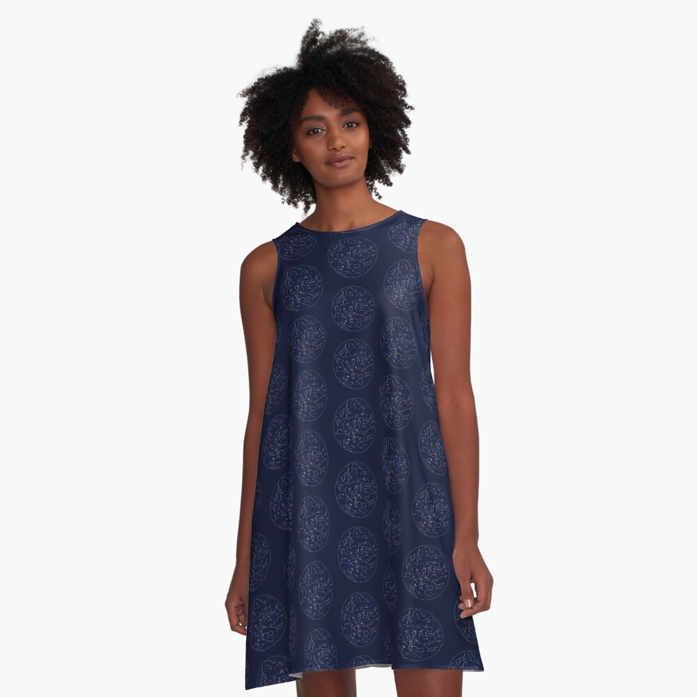 Item preview, A-Line Dress designed and sold by CanisPicta.