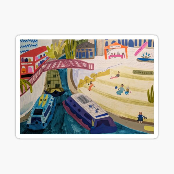 Item preview, Granary Square & Coal Drops Yard London, UK designed and sold by RoseUekart.