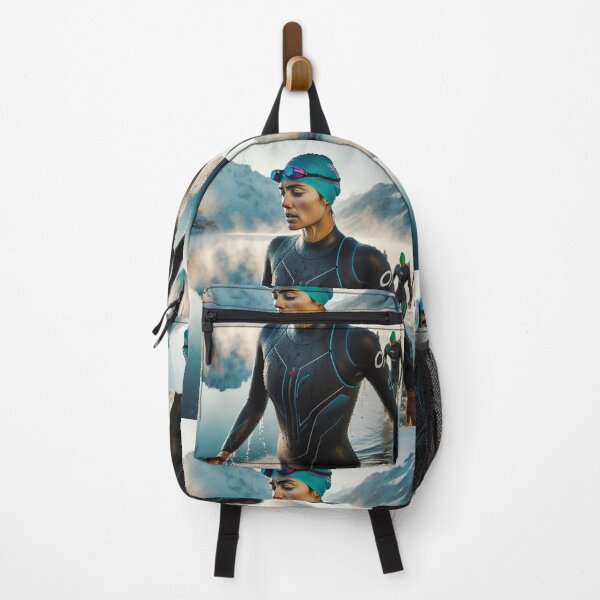 Item preview, "Cold Water, Warm Heart – Tri Through It" designed and sold by Triathlongram.