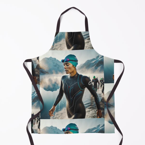Item preview, "Cold Water, Warm Heart – Tri Through It" designed and sold by Triathlongram.