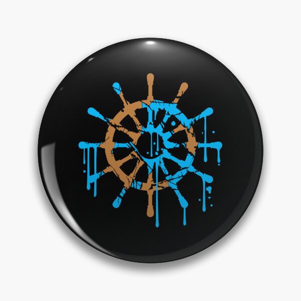 Item preview, Ship Steering Wheel Sailing Vintage Retro Style designed and sold by shirt-o-mat.