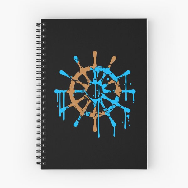Item preview, Ship Steering Wheel Sailing Vintage Retro Style designed and sold by shirt-o-mat.