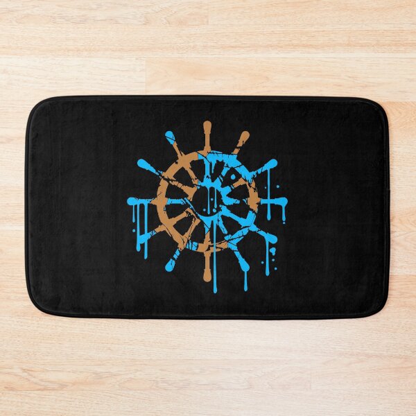 Item preview, Ship Steering Wheel Sailing Vintage Retro Style designed and sold by shirt-o-mat.