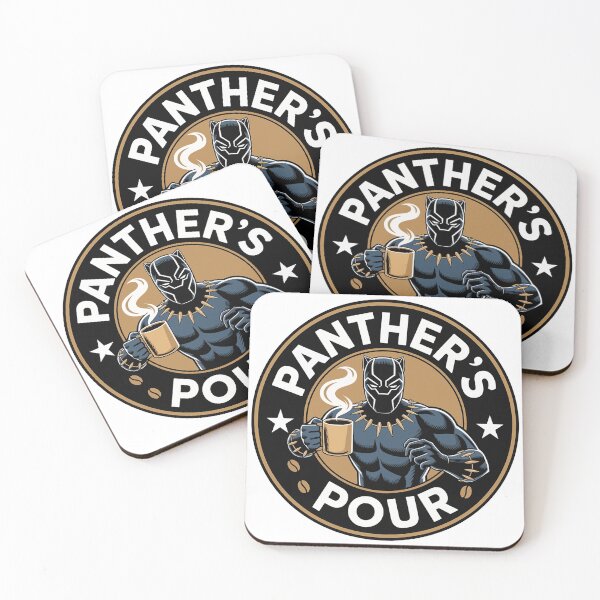 Item preview, Panther Pour paw Coffee designed and sold by Infinity Beans.