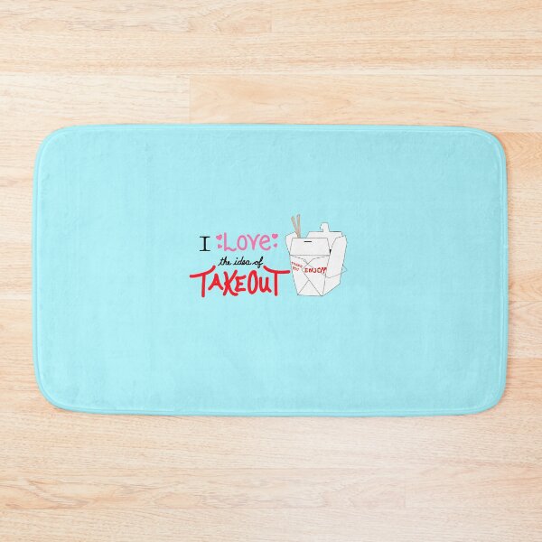 Item preview, I love the idea of takeout motto designed and sold by Devo07.