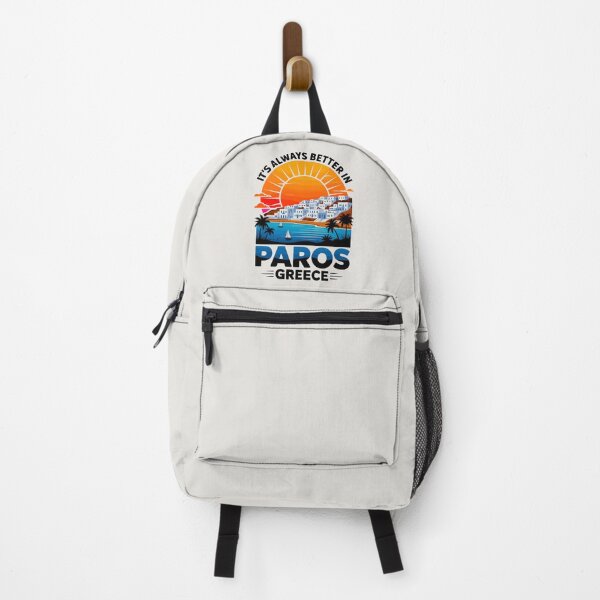 Item preview, It’s Always Better in Paros Greece – Sunset Greek Island Vacation Design designed and sold by paulo silveira.