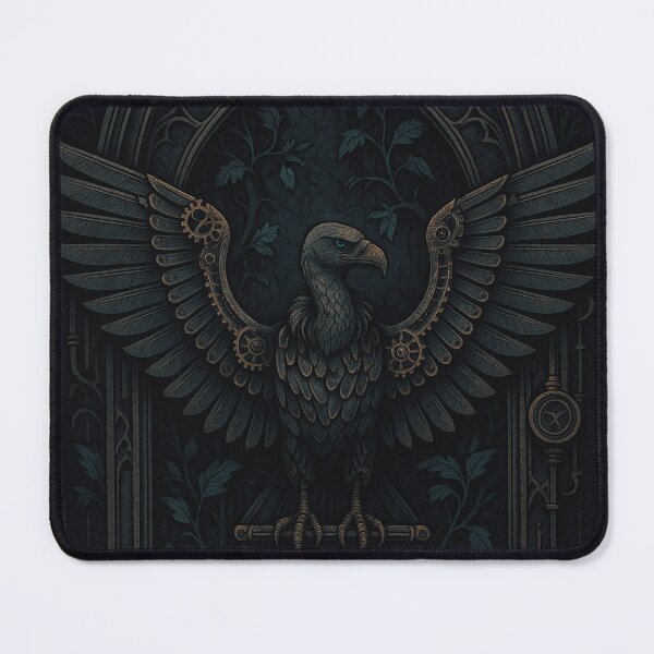 Item preview, Dendera Watcher: Gothic Steampunk Vulture designed and sold by VidyoeDesigns67.