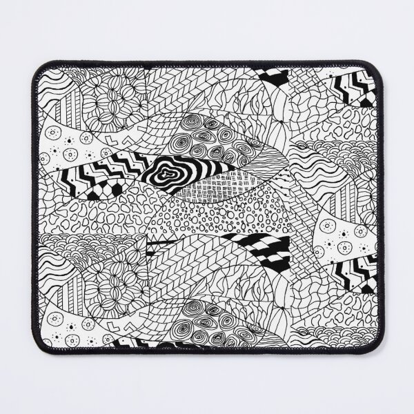Item preview, black and white pattern designed and sold by clawinyourback.