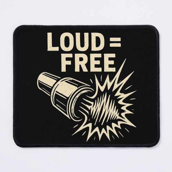 Item preview, Loud = Free designed and sold by Dabis26.