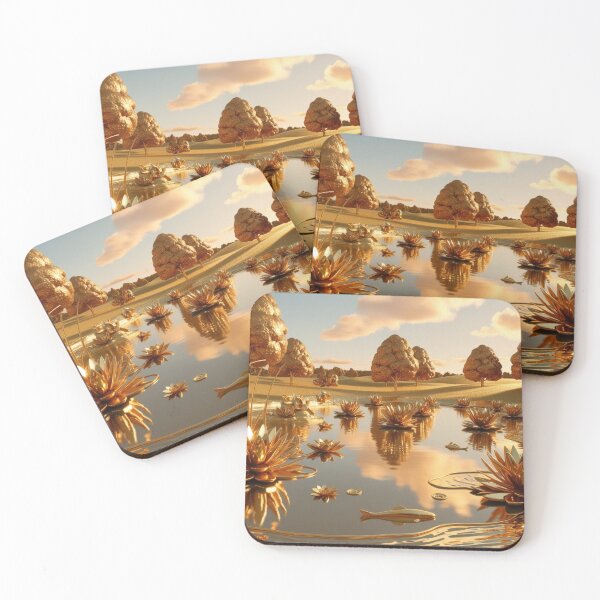 Item preview, Bronze Fishing Pond in the Countryside designed and sold by Spectime.