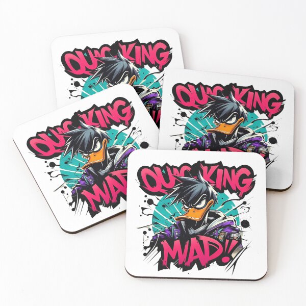Item preview, Mad Quacking Punk Duck Graffiti designed and sold by Trendy Art.