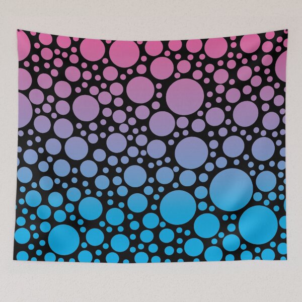 Item preview, Cotton Candy Ombre Bubbles Pattern designed and sold by wendymariemedia.