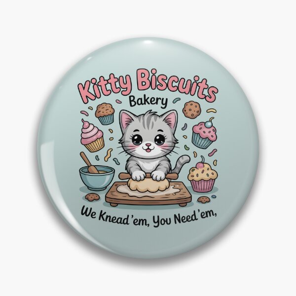 Item preview, Kitty Biscuits Bakery designed and sold by AniArtPL.