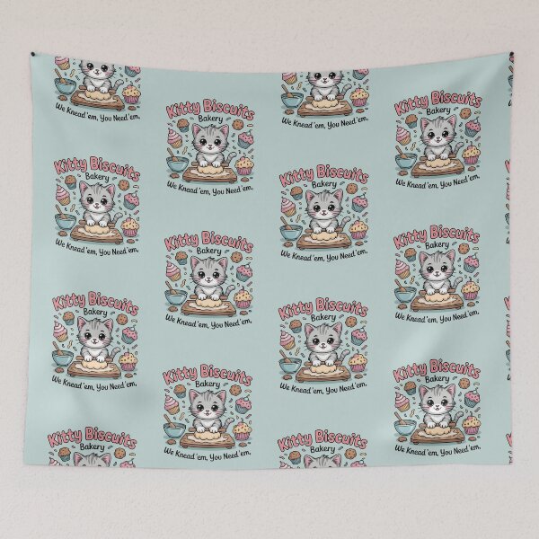 Item preview, Kitty Biscuits Bakery designed and sold by AniArtPL.