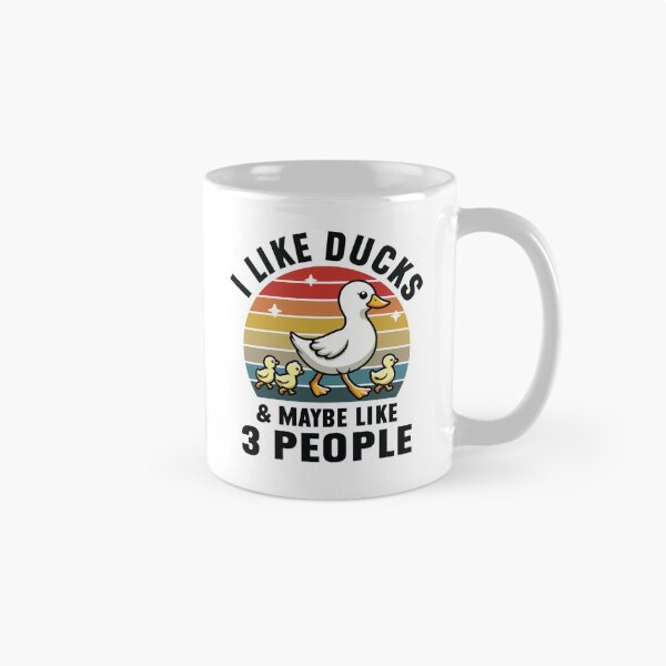 Item preview, I Like Ducks And Maybe Like 3 People designed and sold by MO DESIGNS.