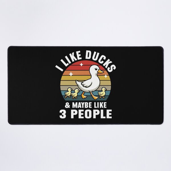 Item preview, I Like Ducks And Maybe Like 3 People designed and sold by MO DESIGNS.