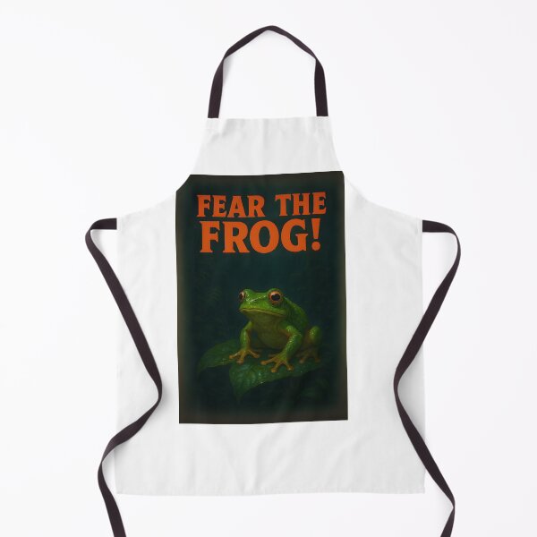 Item preview, Fear the Frog! – Horror Frog Rainforest Poster designed and sold by Emilia-Design.