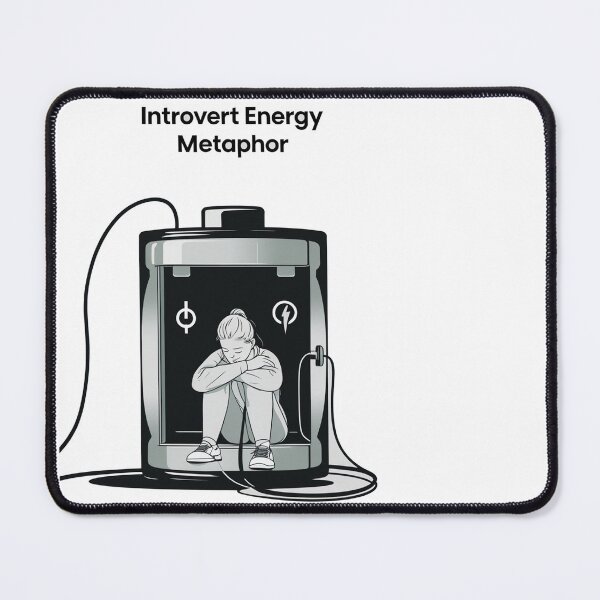 Item preview, Understanding the Introvert Energy Metaphor: How Introverts Recharge designed and sold by LinaSpectrum.
