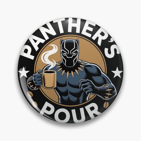 Item preview, Panther Pour paw Coffee designed and sold by Infinity Beans.
