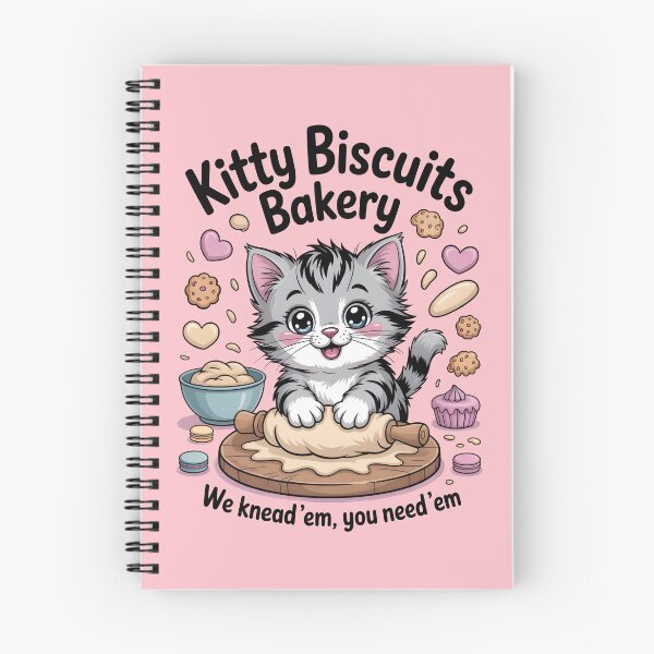 Item preview, Kitty Biscuits Bakery designed and sold by AniArtPL.