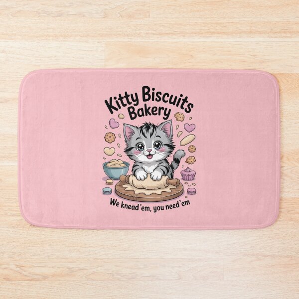 Item preview, Kitty Biscuits Bakery designed and sold by AniArtPL.