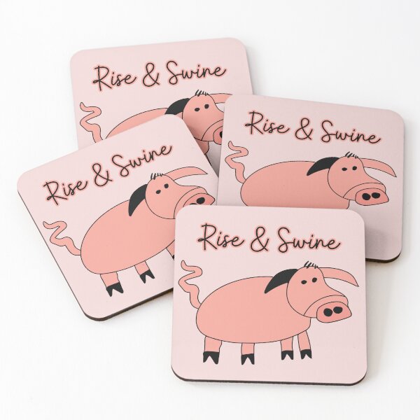Item preview, Rise & Swine Gloria the Pig by Everything Eli designed and sold by EverythingEli.
