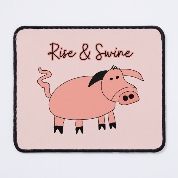 Item preview, Rise & Swine Gloria the Pig by Everything Eli designed and sold by EverythingEli.