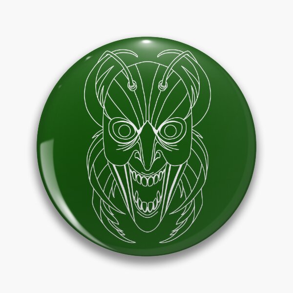 Item preview, Horror Mask: White Line Tentacles 08-d designed and sold by Waubamik Perry.
