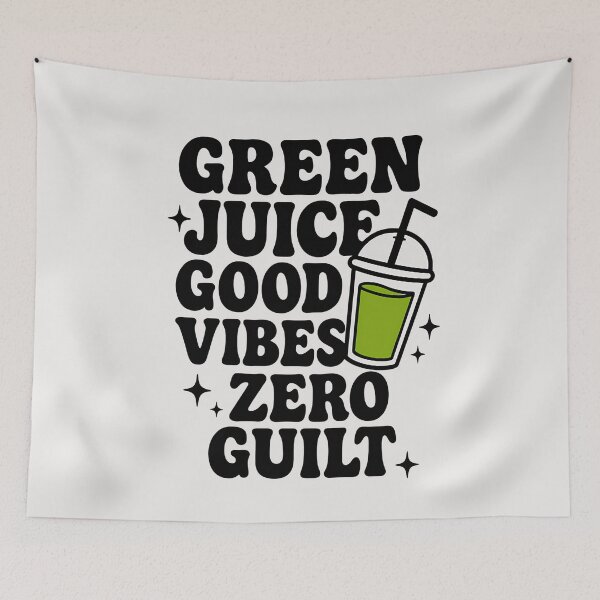 Item preview, Green Juice Good Vibes Zero Guilt Design designed and sold by tinytwist.