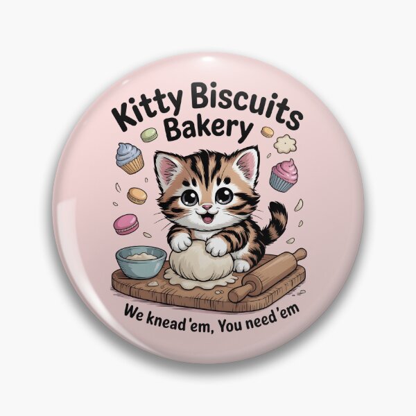 Item preview, Kitty Biscuits Bakery designed and sold by AniArtPL.
