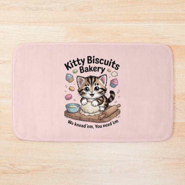 Item preview, Kitty Biscuits Bakery designed and sold by AniArtPL.