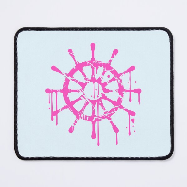 Item preview, Sailor Ship Steering Wheel Graffiti Drops Sailing designed and sold by shirt-o-mat.