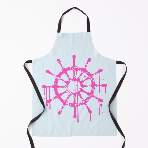 Item preview, Sailor Ship Steering Wheel Graffiti Drops Sailing designed and sold by shirt-o-mat.