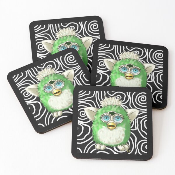 Item preview, The A-cursed Furby (Green) designed and sold by EveningRaine.