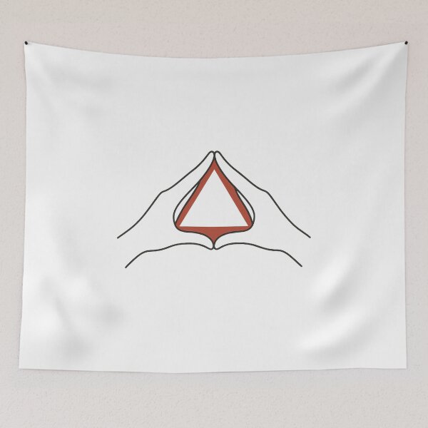 Item preview, Delta Sigma Theta Hands Symbol – Minimalist Line Art designed and sold by summer-loving.