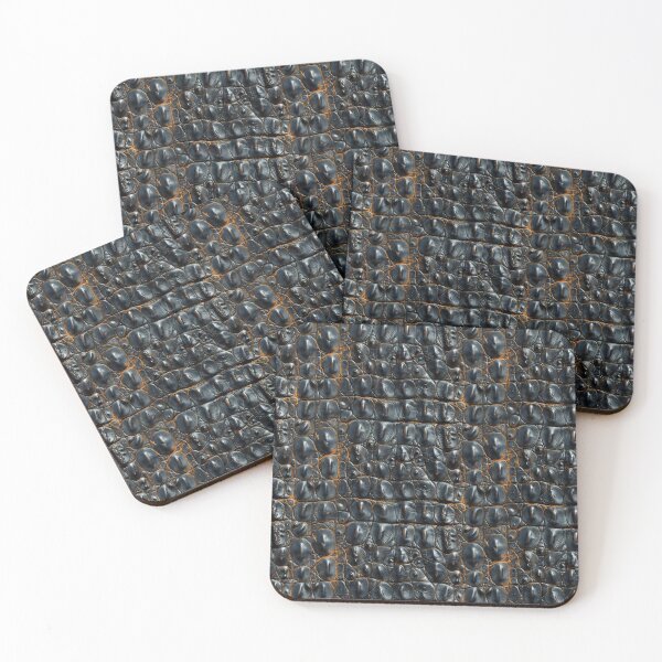Item preview, Textured Dark Crocodile Hide designed and sold by NTGUILTY.