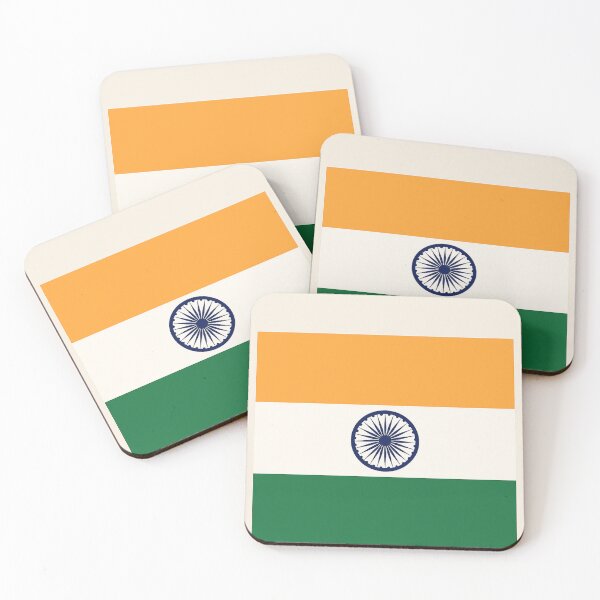 Item preview, India Flag – Minimalist Flat Design designed and sold by PrometheusStyle.