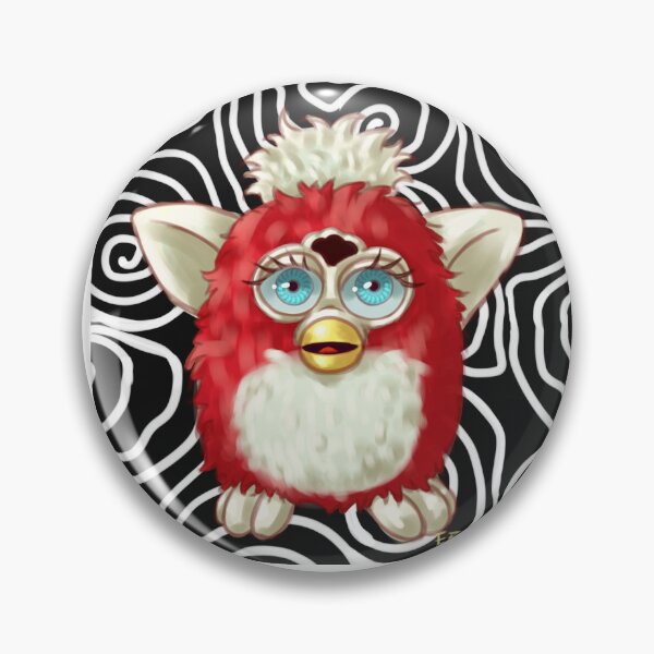 Item preview, The A-cursed Furby (Red) designed and sold by EveningRaine.
